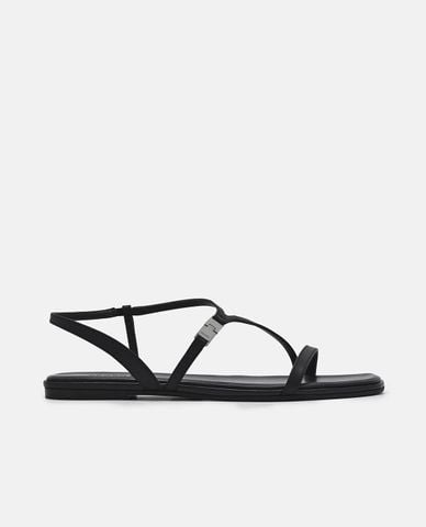  PEDRO - Giày sandals nữ đế bệt mũi vuông Jatte 