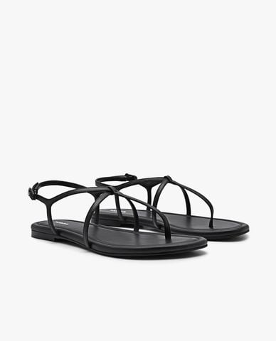  PEDRO - Giày sandals nữ đế bệt quai mảnh 