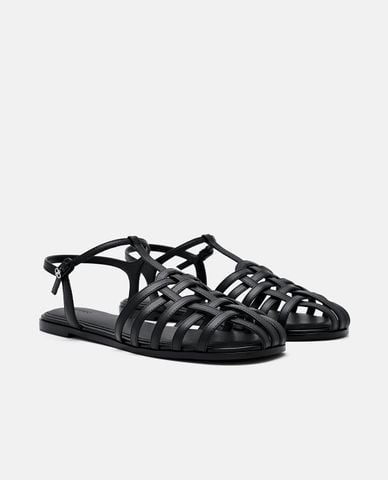  PEDRO - Giày sandals nữ đế bệt mũi tròn Talia 