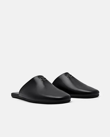  PEDRO - Giày mules nữ đế bệt Leather 