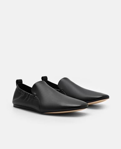  PEDRO - Giày slip on nữ mũi nhọn Scrunch Leather 
