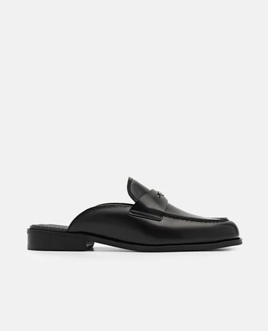  PEDRO - Giày mules nữ đế bệt mũi tròn Mackenzie Leather 