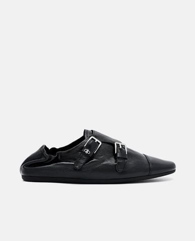  PEDRO - Giày oxford nữ đế bệt mũi tròn Lauren 