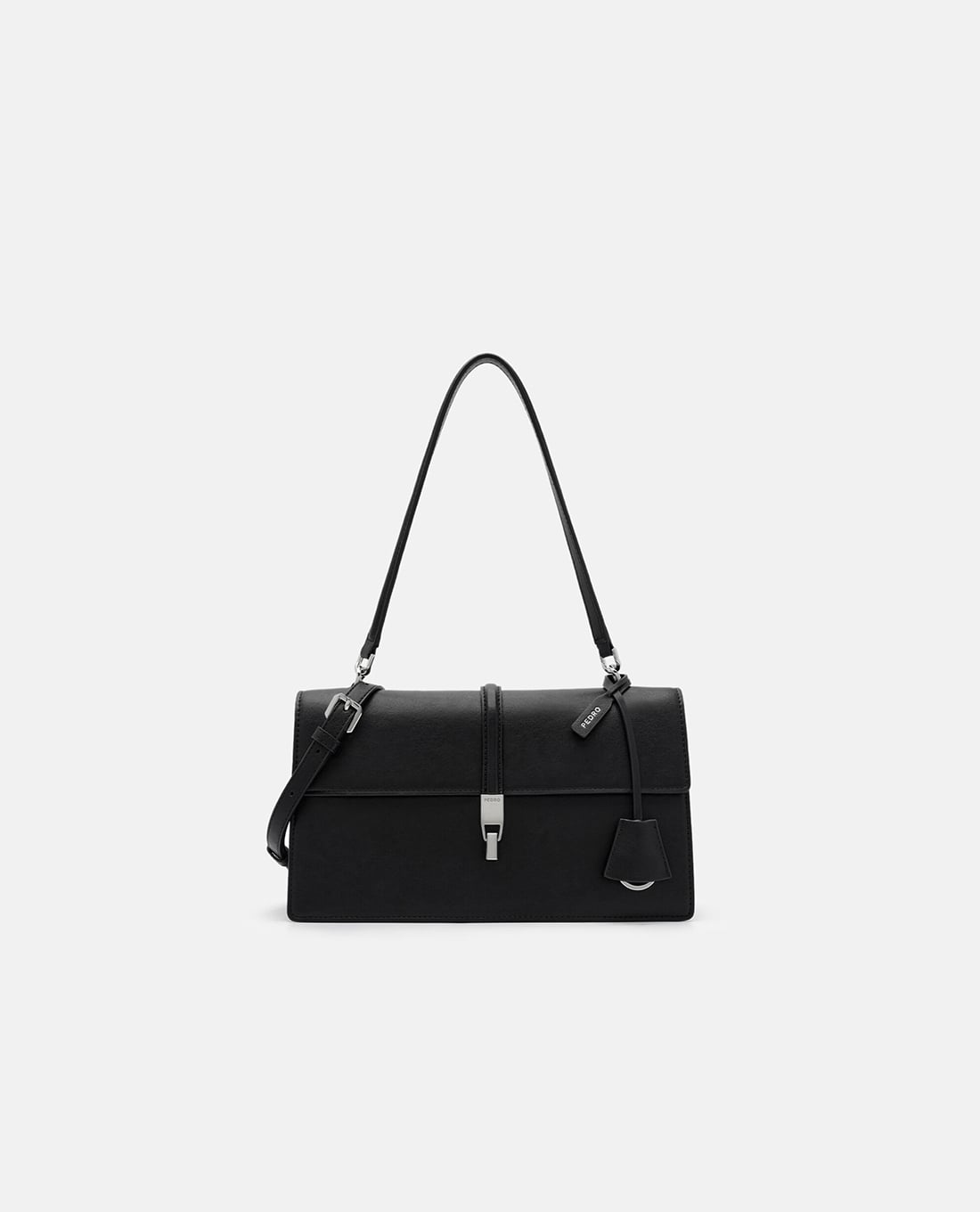 PEDRO - Túi đeo vai nữ phom chữ nhật nắp gập Hitch