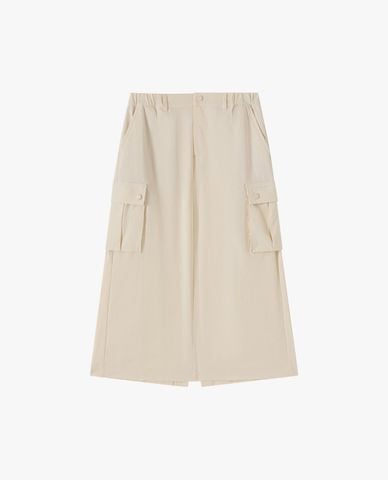  USPA - Chân váy chữ A midi lưng thun túi hộp 