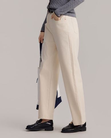  USPA - Quần jeans nữ ống đứng thanh lịch 
