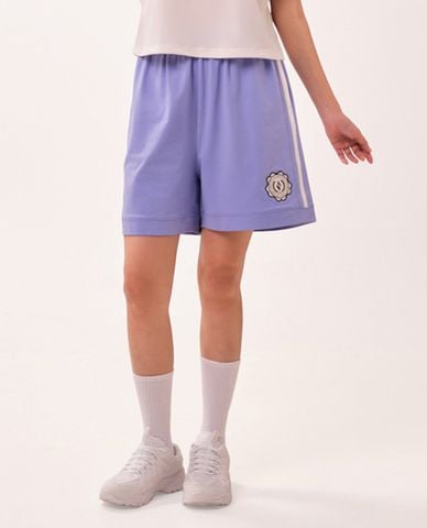  SKECHERS - Quần short thể thao nữ ống rộng Game On Iconic 