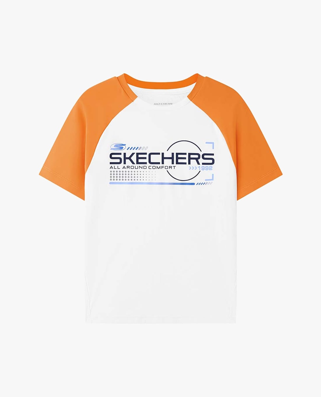 SKECHERS - Áo thun bé trai cổ tròn tay ngắn Runners Club