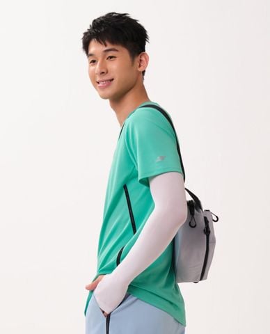  SKECHERS - Áo thun thể thao nam cổ tròn tay ngắn Performance 