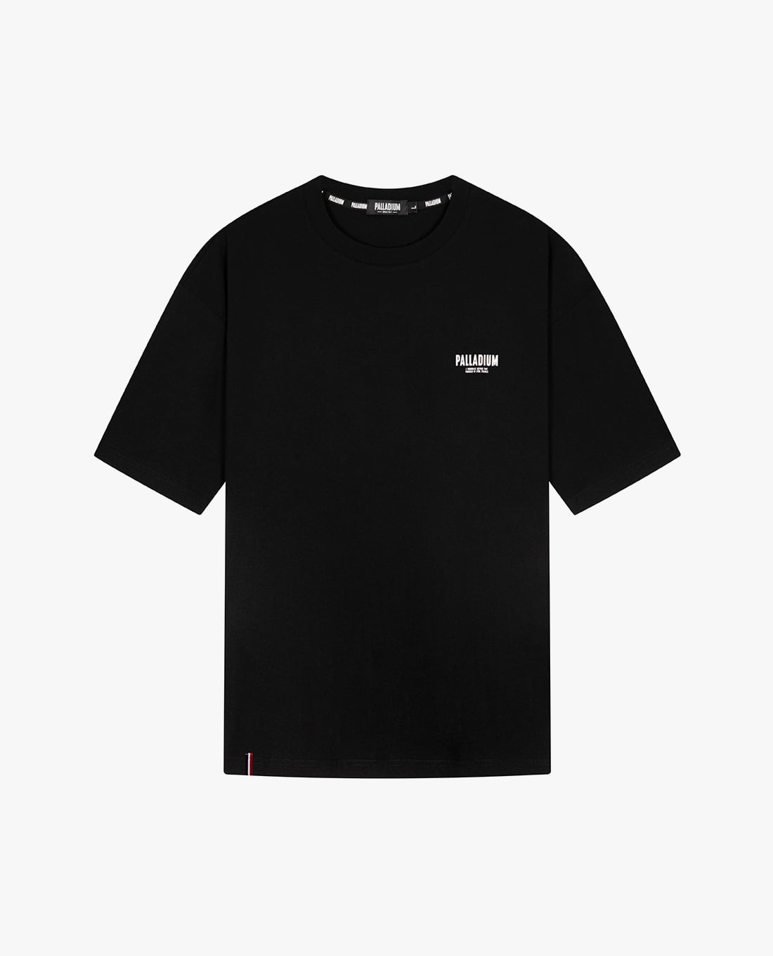 PALLADIUM - Áo thun unisex cổ tròn tay ngắn in logo