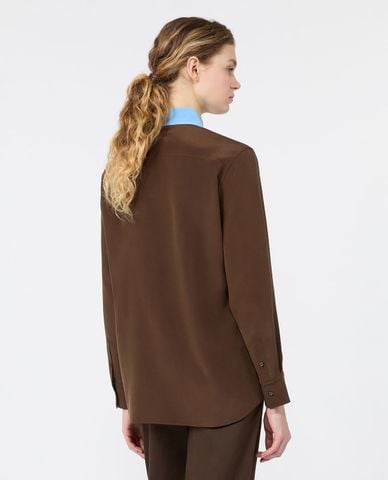  WEEKEND MAX MARA - Áo sơ mi nữ tay dài phối màu Wkseccelso 