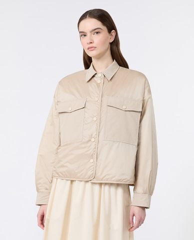  WEEKEND MAX MARA - Áo khoác chần bông nữ cổ bẻ Wkdsughero 