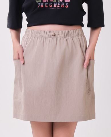  SKECHERS - Chân váy phom suông mini lưng thun 