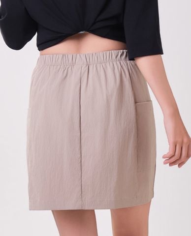  SKECHERS - Chân váy phom suông mini lưng thun 