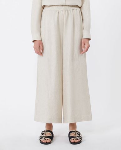  WEEKEND MAX MARA - Quần nữ ống rộng lưng thun Wkdfelino 