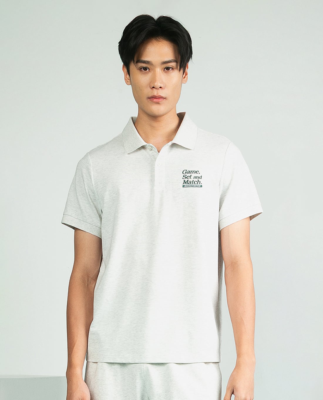 SKECHERS - Áo polo nam cổ bẻ tay ngắn Performance