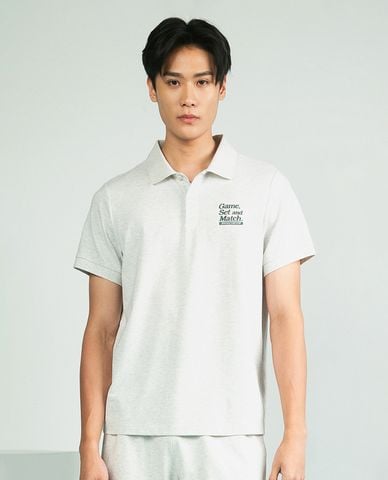  SKECHERS - Áo polo nam cổ bẻ tay ngắn Performance 