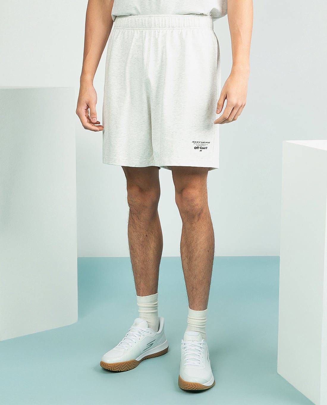 SKECHERS - Quần short thể thao nam ống rộng Performance