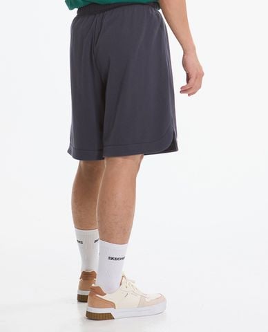  SKECHERS - Quần short tập luyện nam lưng thun 