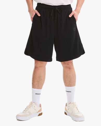  SKECHERS - Quần short tập luyện nam lưng thun 