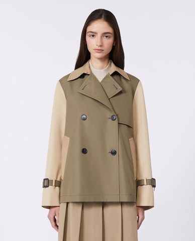  WEEKEND MAX MARA - Áo khoác măng tô nữ hai hàng nút Wkdbiglia 