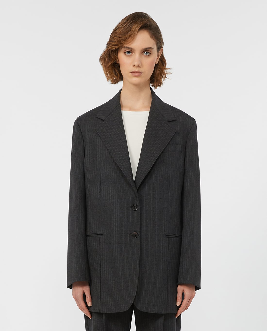 WEEKEND MAX MARA - Áo khoác blazer nữ cổ V tay dài Edmea