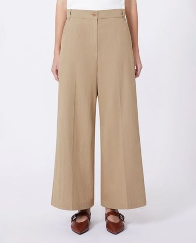  WEEKEND MAX MARA - Quần nữ ống rộng lưng cao Wkdronco 