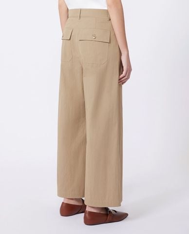  WEEKEND MAX MARA - Quần nữ ống rộng lưng cao Wkdronco 