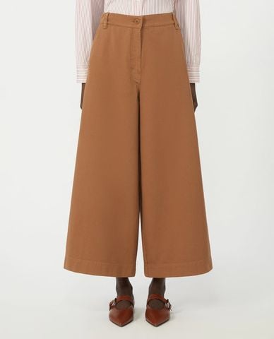  WEEKEND MAX MARA - Quần nữ ống rộng lưng cao Wkdariete 