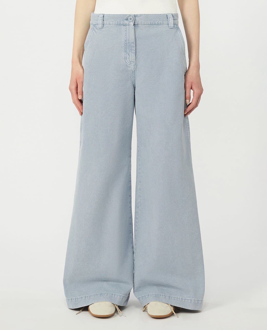 WEEKEND MAX MARA - Quần jeans nữ ống rộng Wkdskipper