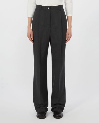  WEEKEND MAX MARA - Quần nữ ống đứng kẻ sọc Salsa 