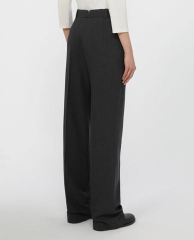  WEEKEND MAX MARA - Quần nữ ống đứng kẻ sọc Salsa 