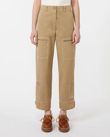  WEEKEND MAX MARA - Quần nữ ống đứng lưng cao Colonia 