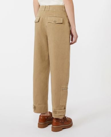  WEEKEND MAX MARA - Quần nữ ống đứng lưng cao Colonia 