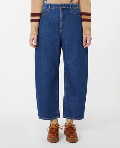  WEEKEND MAX MARA - Quần jeans nữ ống rộng Douglas 