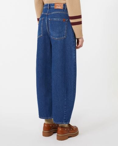  WEEKEND MAX MARA - Quần jeans nữ ống rộng Douglas 