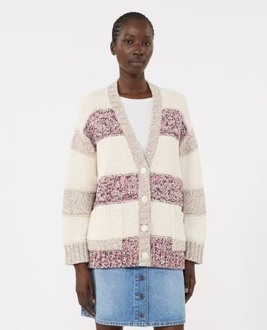  WEEKEND MAX MARA - Áo khoác cardigan nữ cổ V tay dài Wkdtritone 