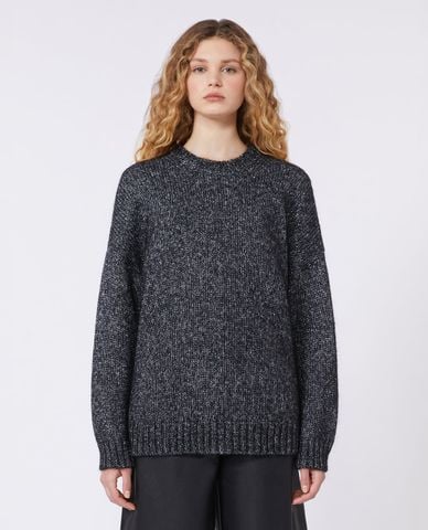  WEEKEND MAX MARA - Áo sweater nữ cổ tròn tay dài Wkdfuretto 