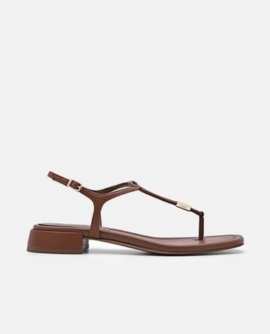  PEDRO - Giày sandals nữ đế thấp mũi vuông 
