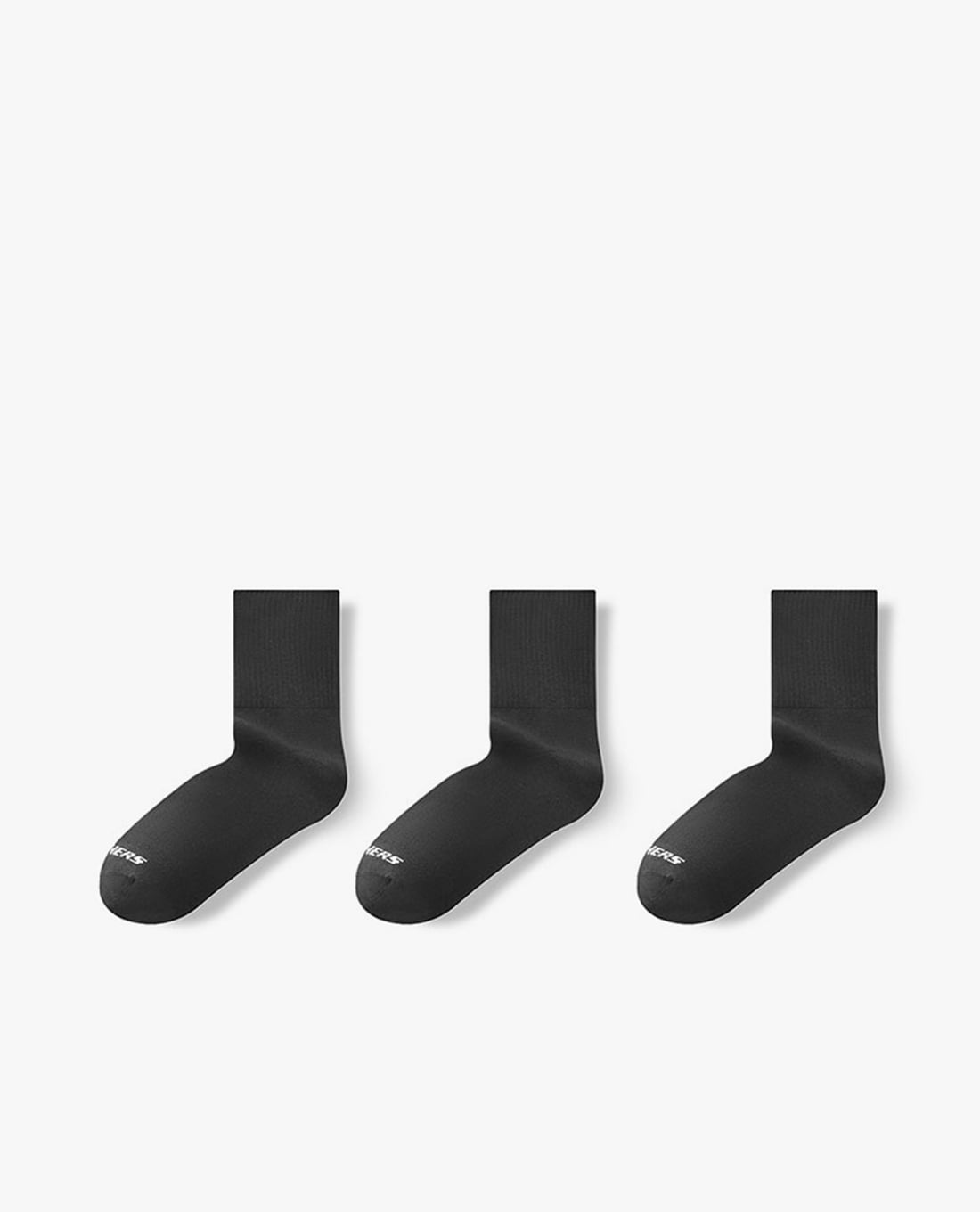 SKECHERS - Set 3 vớ unisex cổ cao