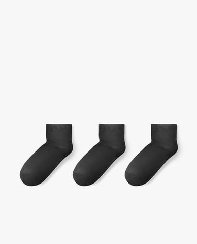  SKECHERS - Set 3 vớ unisex cổ thấp 