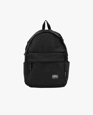  SKECHERS - Balo unisex phom chữ nhật phối khóa zip 