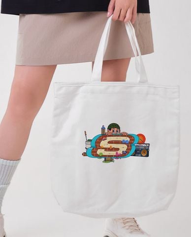  SKECHERS - Túi tote unisex Skechers x Cloakwork 