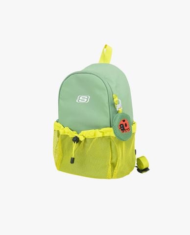  SKECHERS - Balo trẻ em phom chữ nhật phối móc khoá 