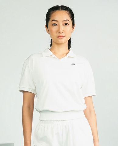  SKECHERS - Áo polo nữ cổ bẻ tay ngắn Performance 