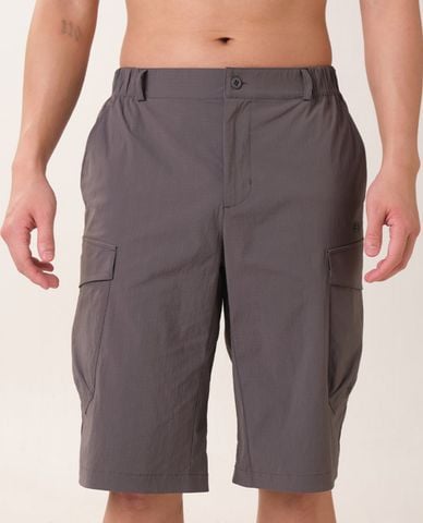  SKECHERS - Quần short nam ngang gối phối túi hộp 