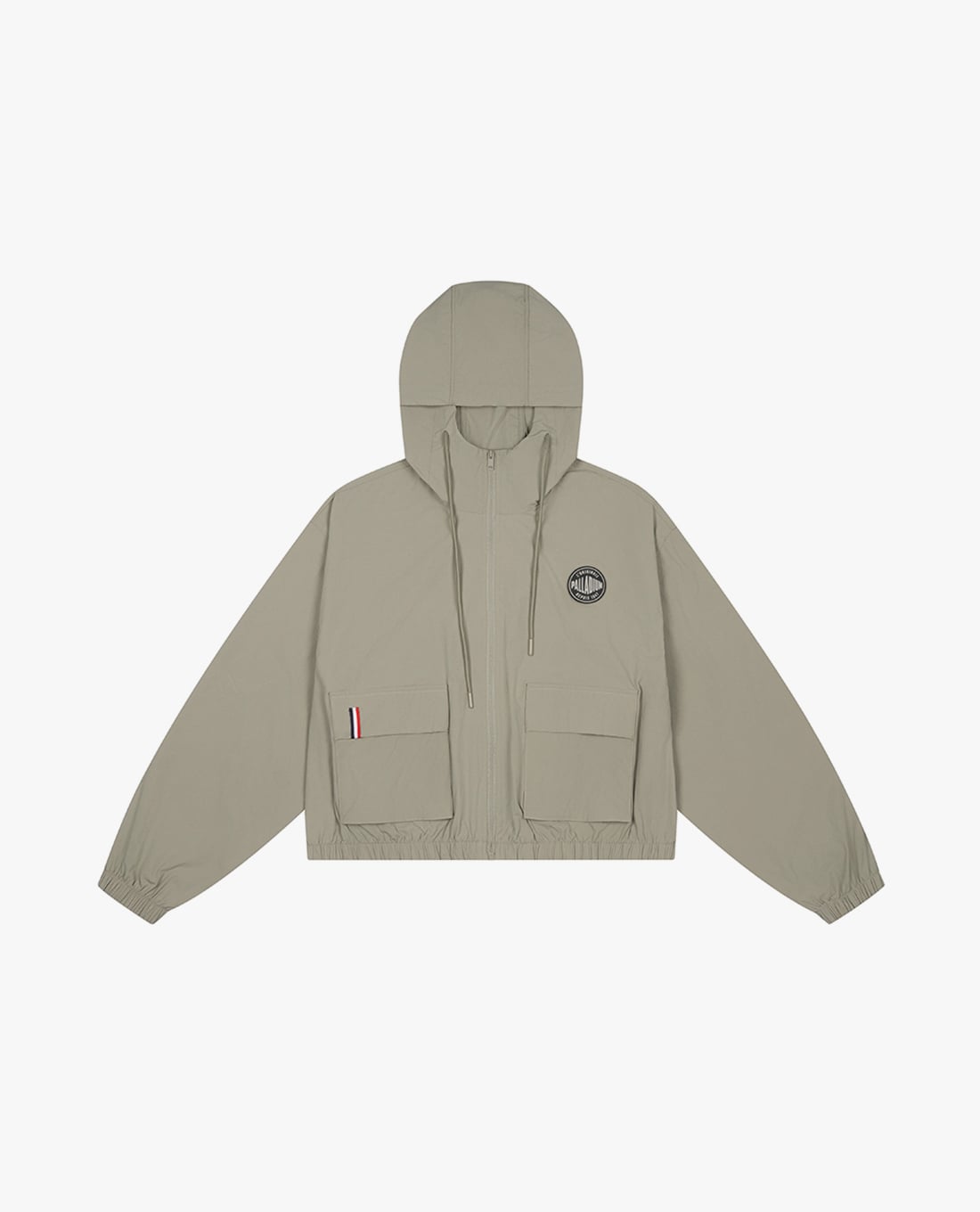 PALLADIUM - Áo khoác croptop nữ tay dài phối mũ