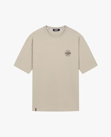  PALLADIUM - Áo thun unisex cổ tròn tay ngắn in logo 