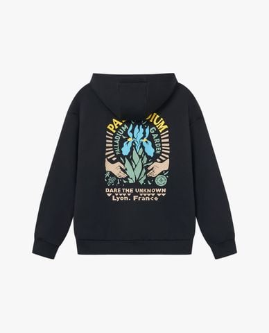  PALLADIUM - Áo hoodie nam tay dài in hoạ tiết 