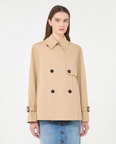  WEEKEND MAX MARA - Áo khoác măng tô nữ hai hàng nút Wkdbiglia 